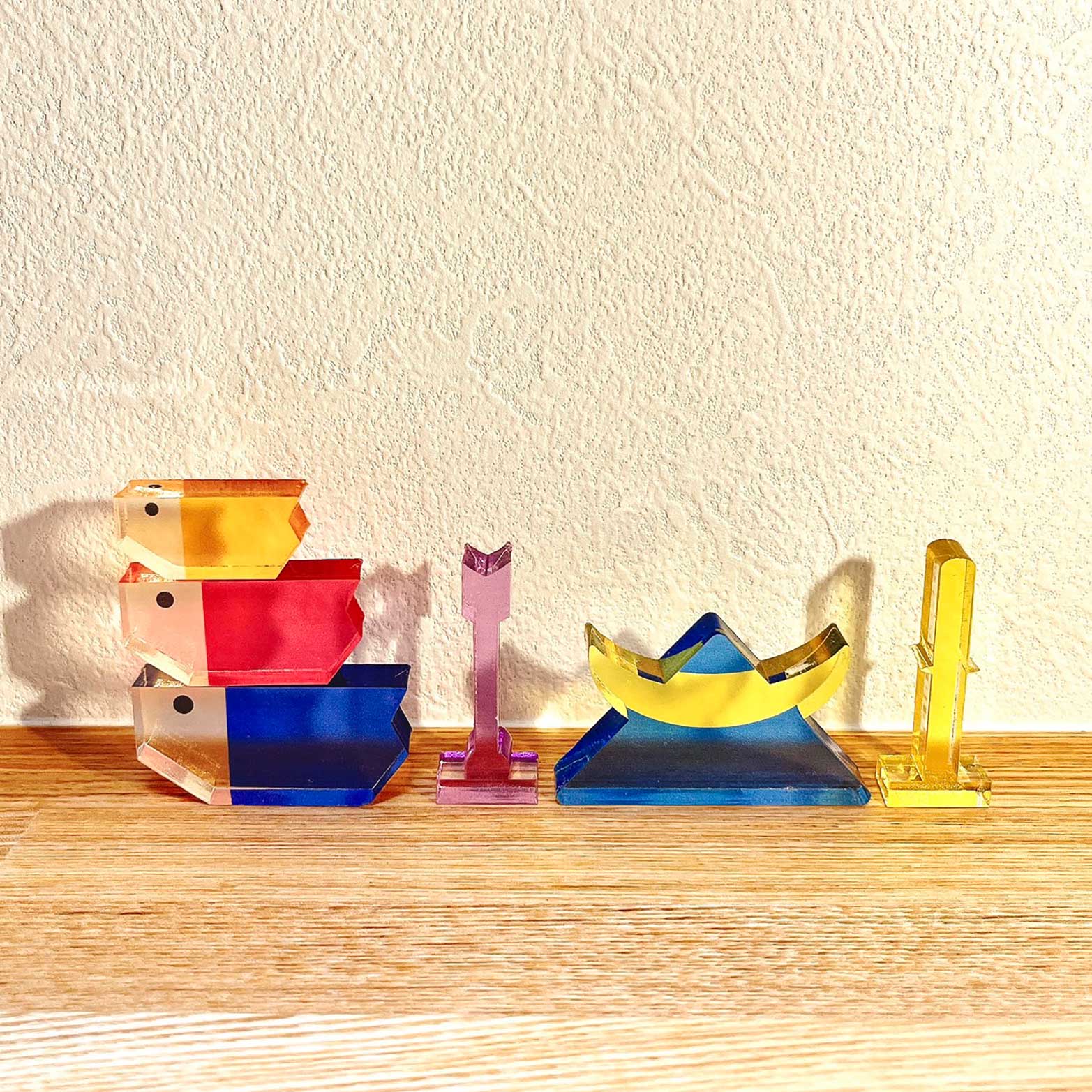 アクリル製 季節飾り 5月 こどもの日