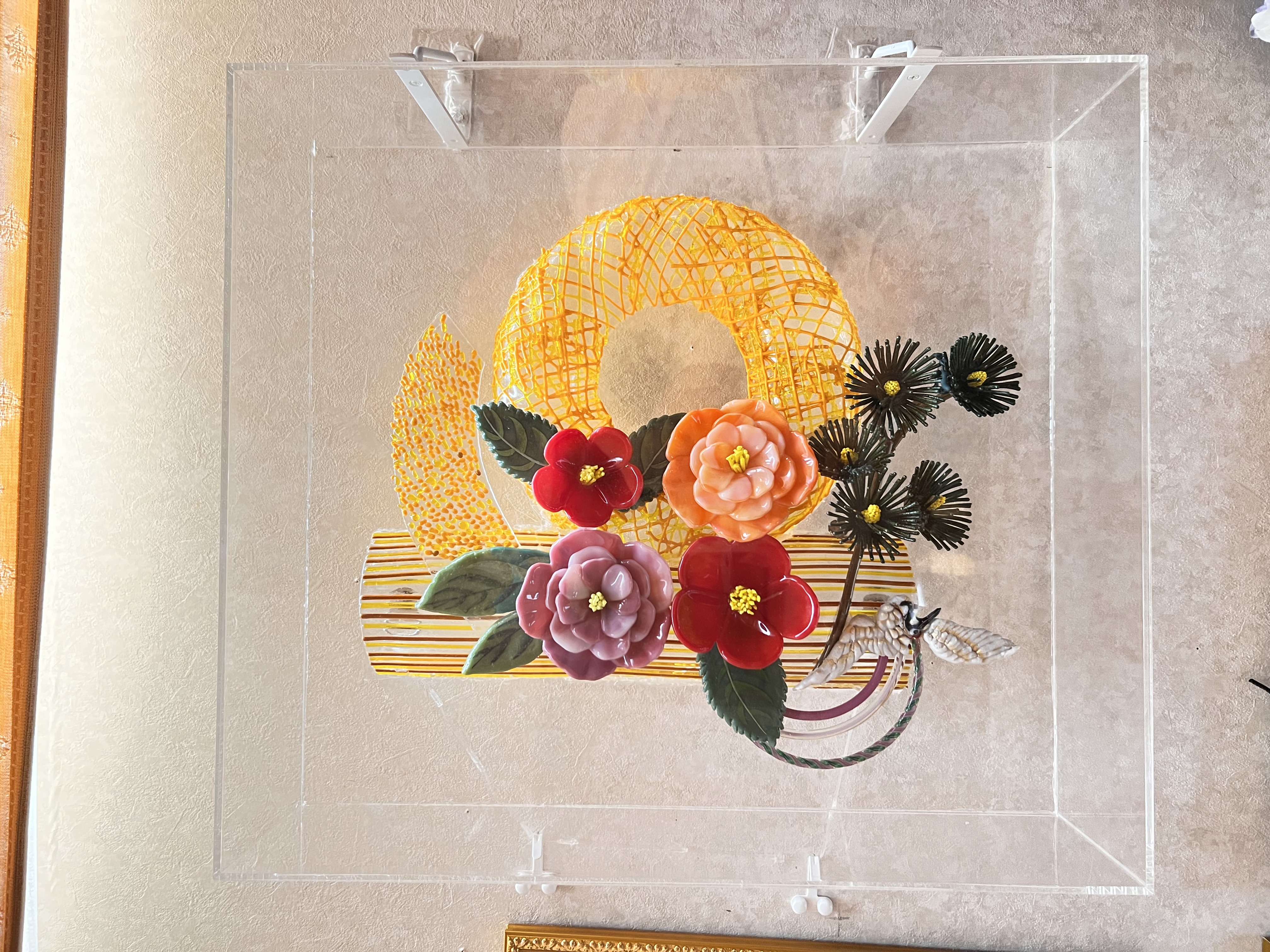 透明アクリル5面体ケース（底無し）